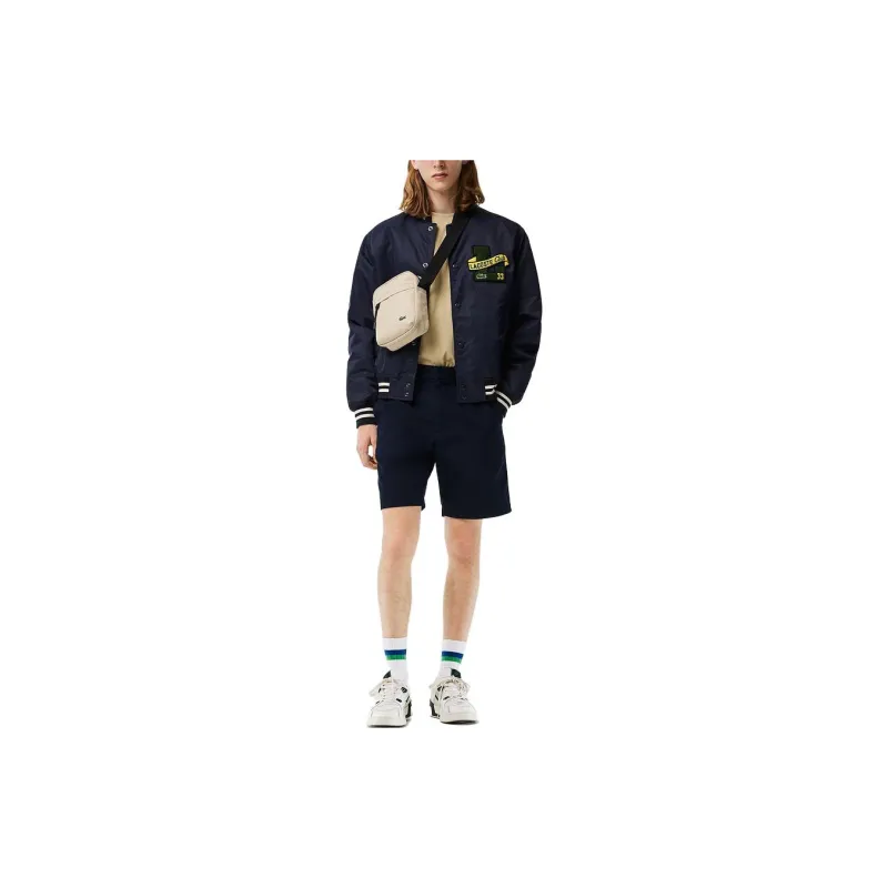 LACOSTE Casual Shorts Men Navy Blue-4