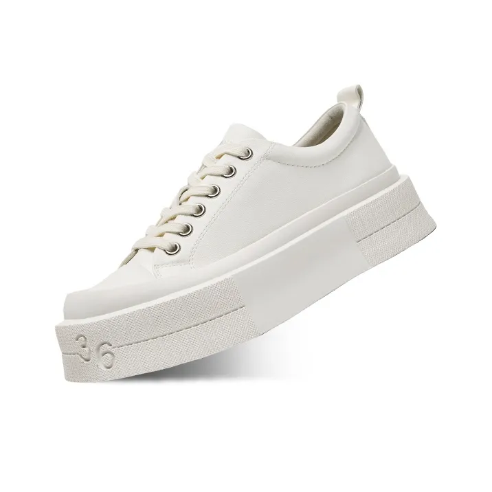 CHERYKALLY Lightweight Breathable Height Increasing Low Top Skateboard Shoes Women's-5