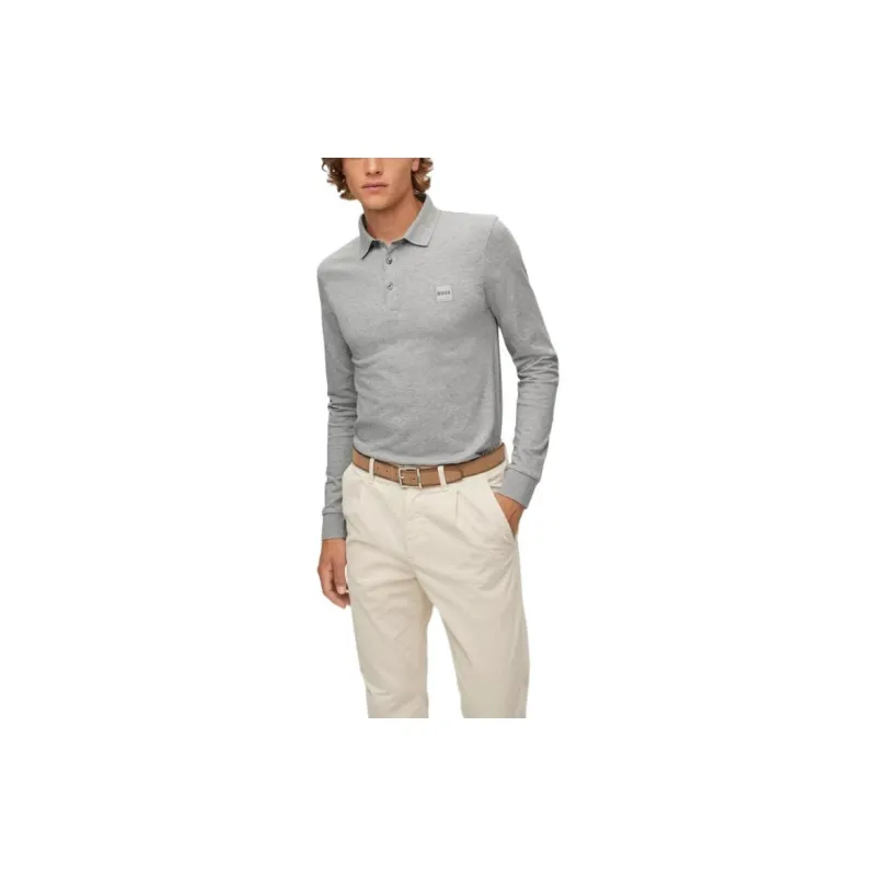 HUGO BOSS Polo Shirt Men's Gray-4