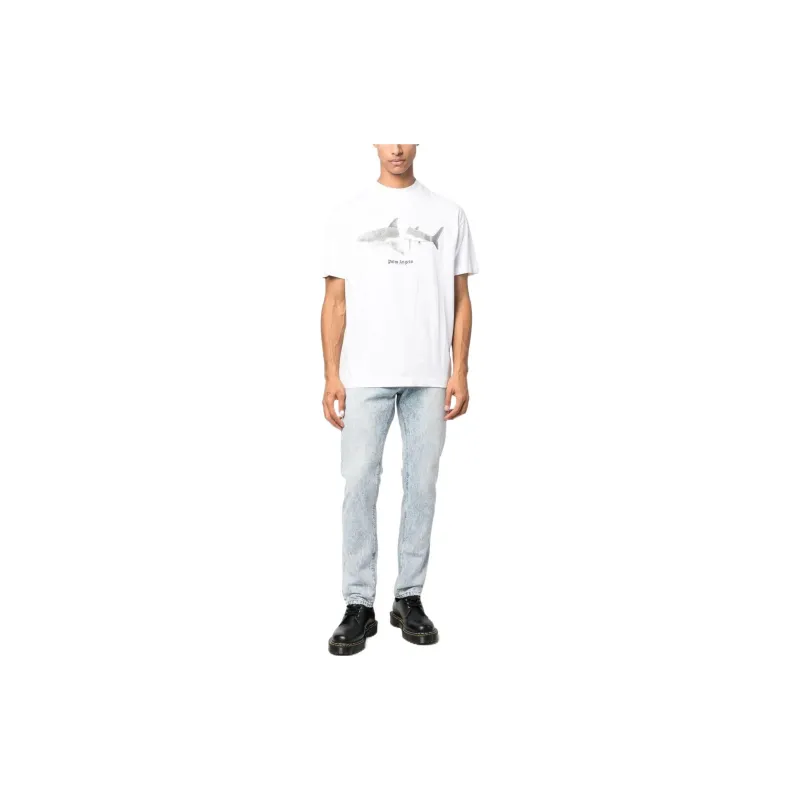 PALM ANGELS Shark Classic Tee-2