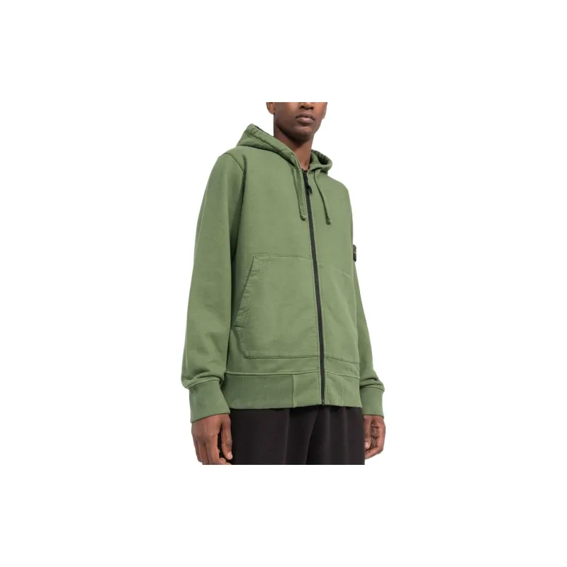 STONE ISLAND Sweatshirt Fall Men's Army Green-3