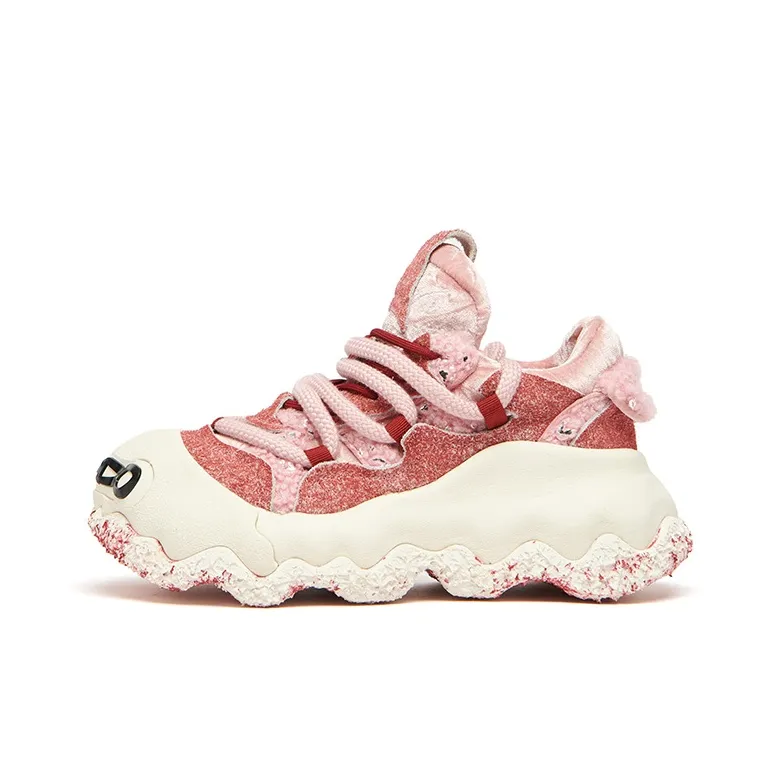 KEDDO Paint Is Not Dry Low Top Chunky Sneakers Women's-6