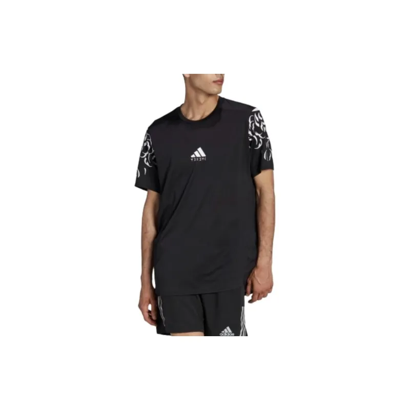 Adidas T-Shirts Men Black-2
