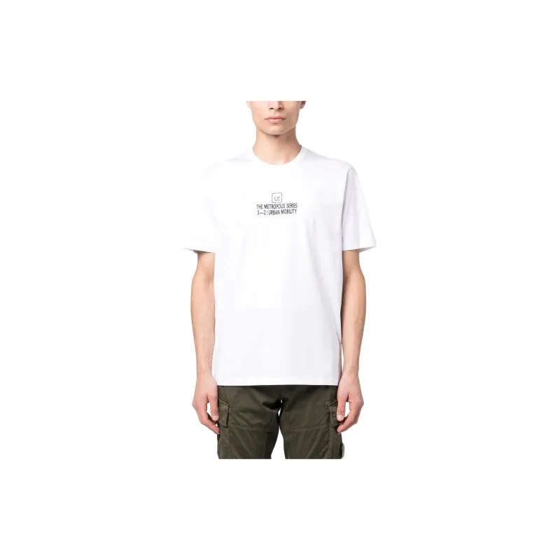 C.P.Company T Shirts Men White-1