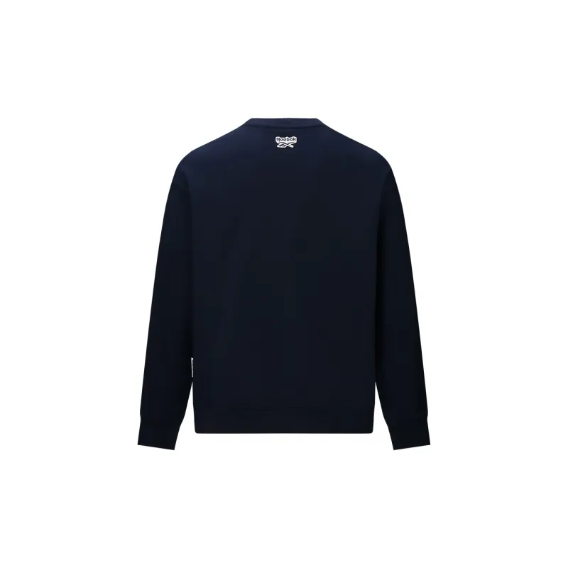 Reebok Sweatshirt Unisex Navy Blue-1