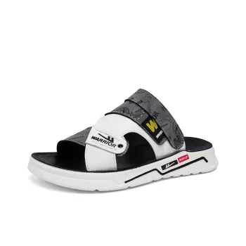 Warrior Casual Chef Shoes Beach Sandals Men's White Gray Black
