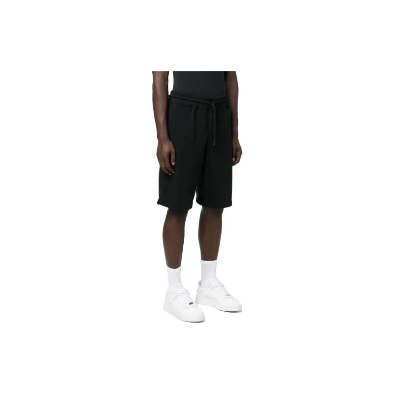 Marcelo Burlon Logo Printed Drawstring Shorts-2