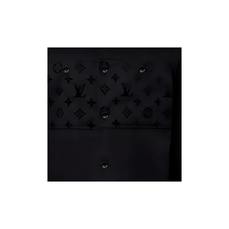 LOUIS VUITTON SS24 Shirt Men's Black-5