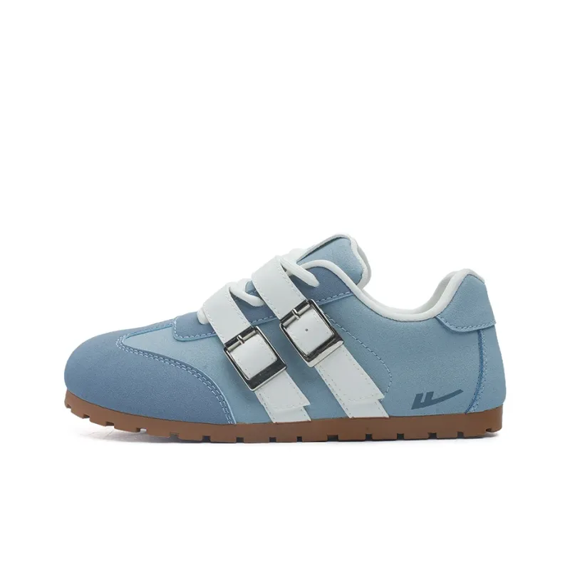 Warrior German Army Trainers Lightweight Low Top Casual Shoes Women's Blue 1.0-0