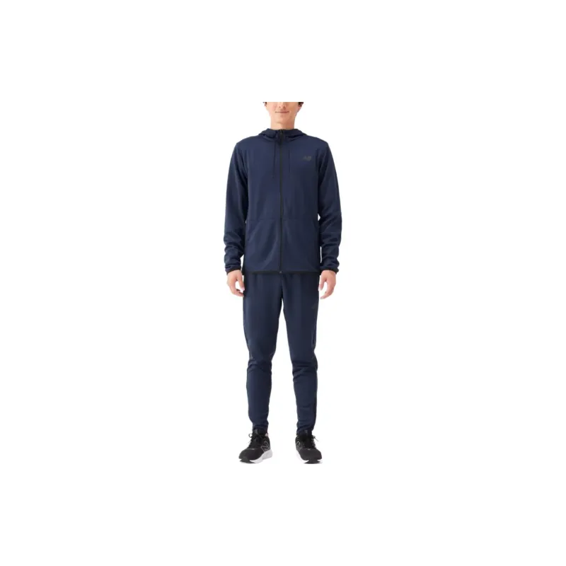 New Balance Jackets Men Blue-4