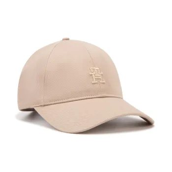 Tommy Hilfiger Cotton Baseball Caps Women's Light Khaki