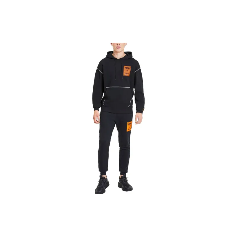 PUMA ESS Sweatshirts Men Black-3