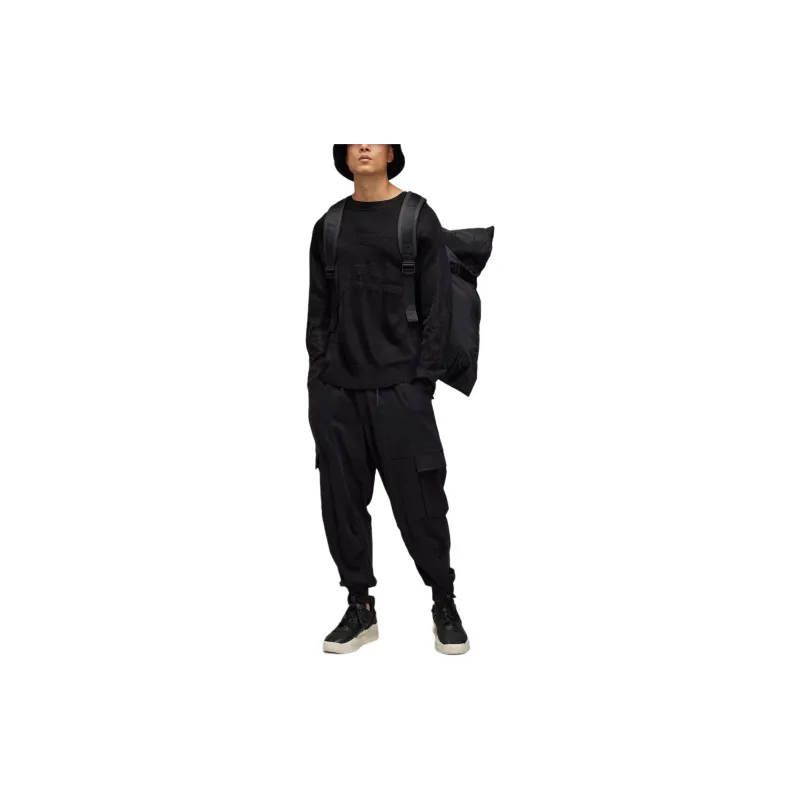 Y-3 Patterned-jacquard Ribbed Jumper-1