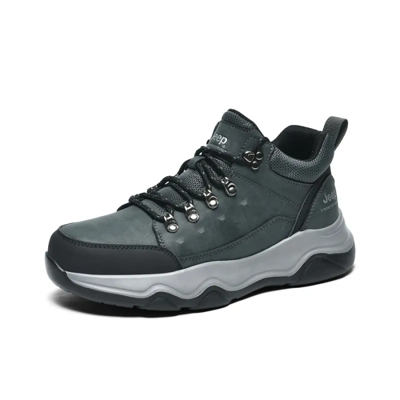 Jeep Wear-Resistant Coverage Low-Top Hiking Shoes Men's-7