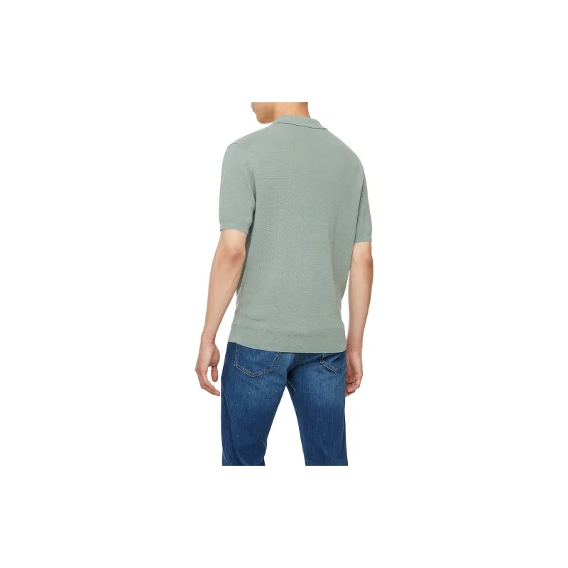 CALVIN KLEIN Polo Shirt Men's Green-3