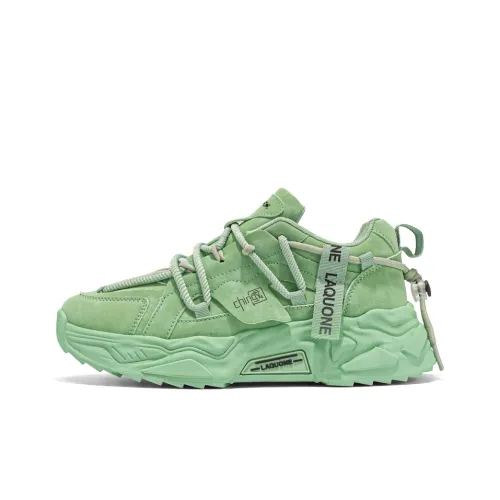 Yalu Fashion Chinese Fashion Trend Anti Slip And Wear Resistant Height Increasing Low Top Chunky Sneakers Men's
