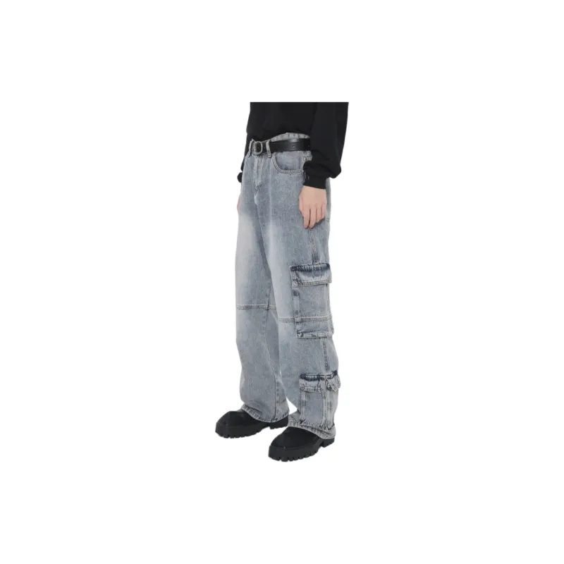 Voguo Relay Jeans Unisex Blue-4