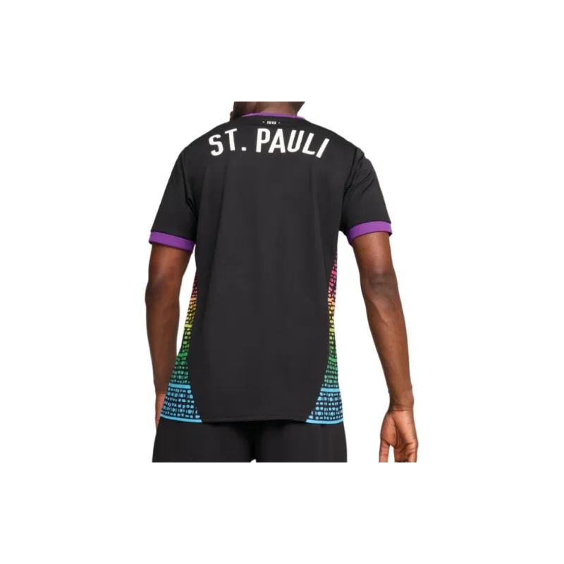 PUMA FC St. Pauli FW24 Third Jersey Soccer Jerseys Men's Black-2