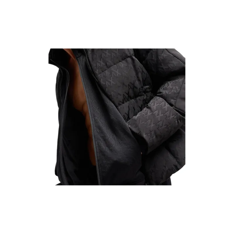 ARMANI EXCHANGE Logo jacquard Jacket-4