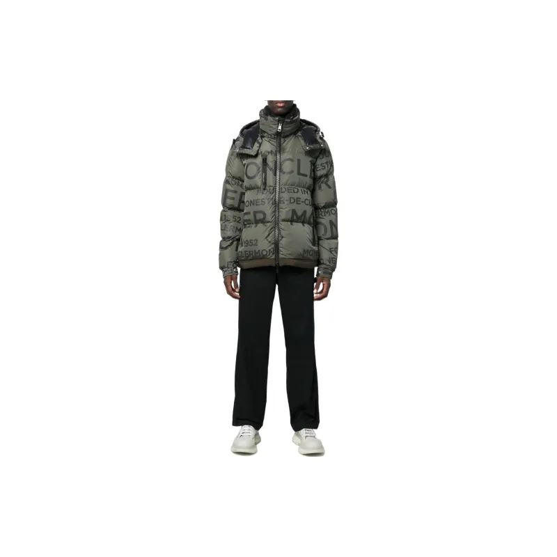 Moncler Logo print Padded Jacket-1