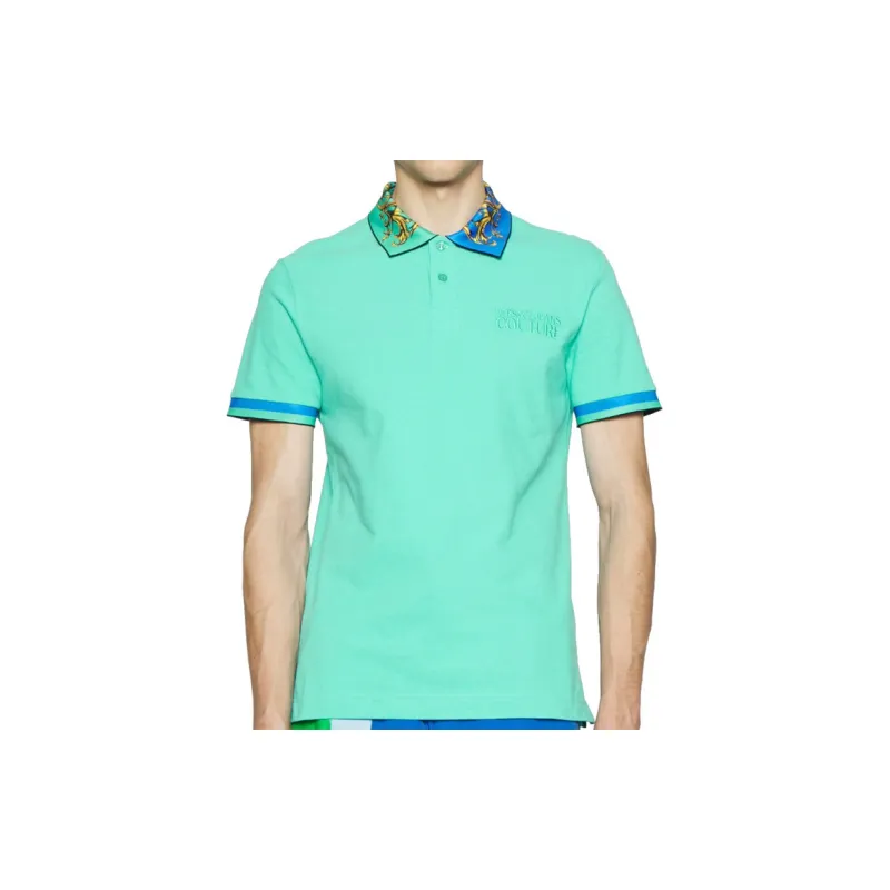 VERSACE JEANS COUTURE Polo Shirts Men Green-2
