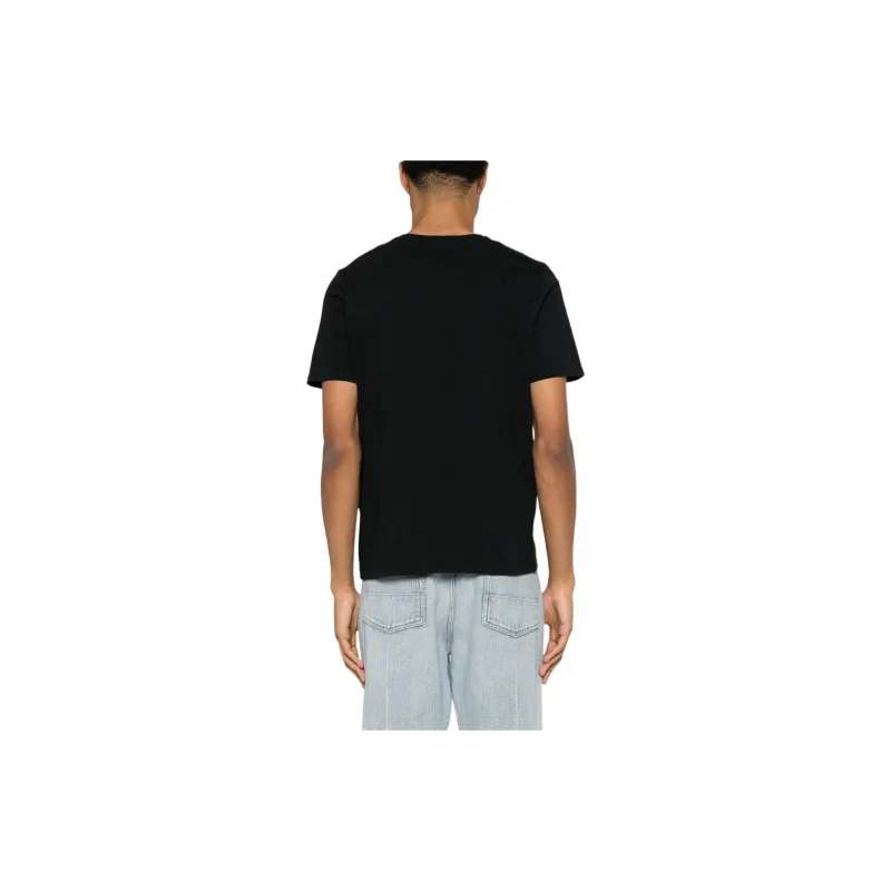 Maison Kitsune Chillax Fox Patch Crewneck T Shirt-3
