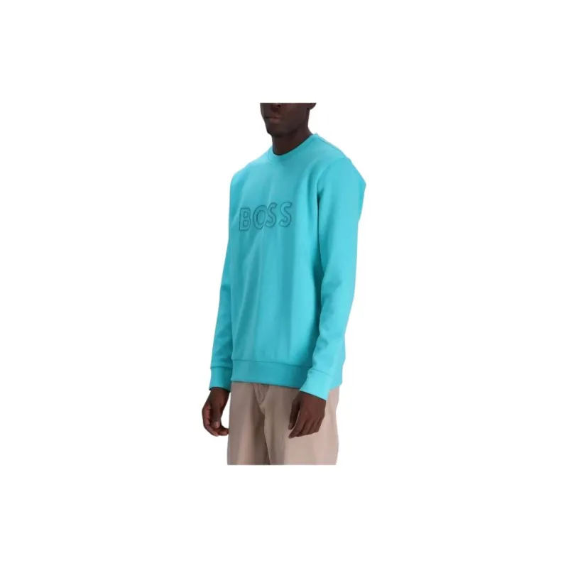 HUGO BOSS Salbo Logo print Sweatshirt-3