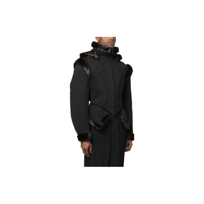 TRUSSARDI Jackets Men Black-1
