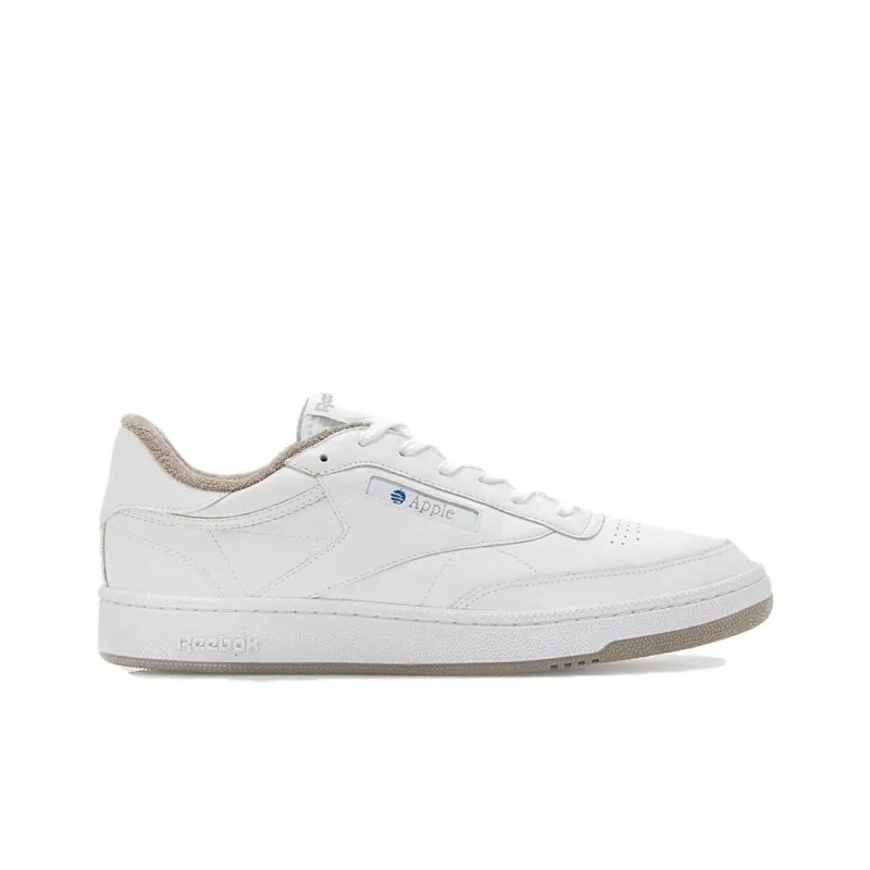 APPLE BUTTER STORE X ATMOS x Reebok Club C Anti-Slip Wear-Resistant Low-Top Casual Shoes Unisex White-1