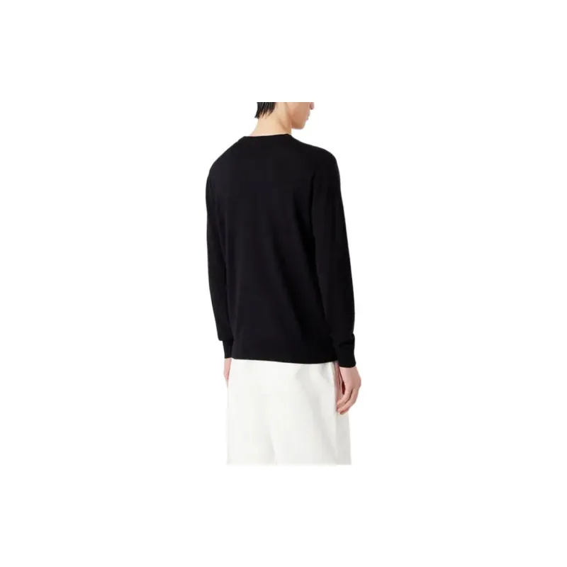 EMPORIO ARMANI SS23 Sweater Men's Navy Blue-2