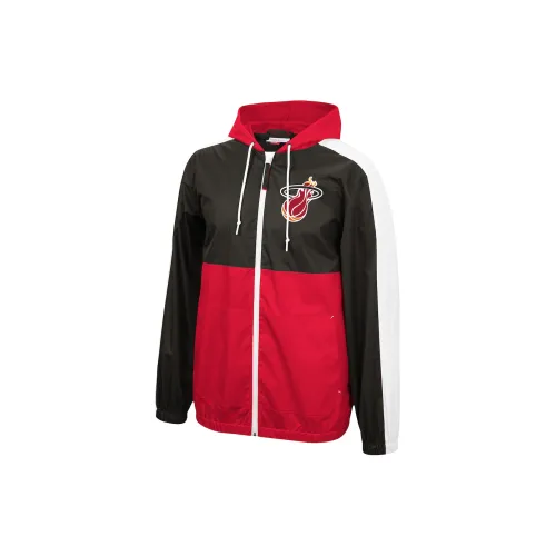 Mitchell Ness X NBA Miami Heat Jackets Men Black