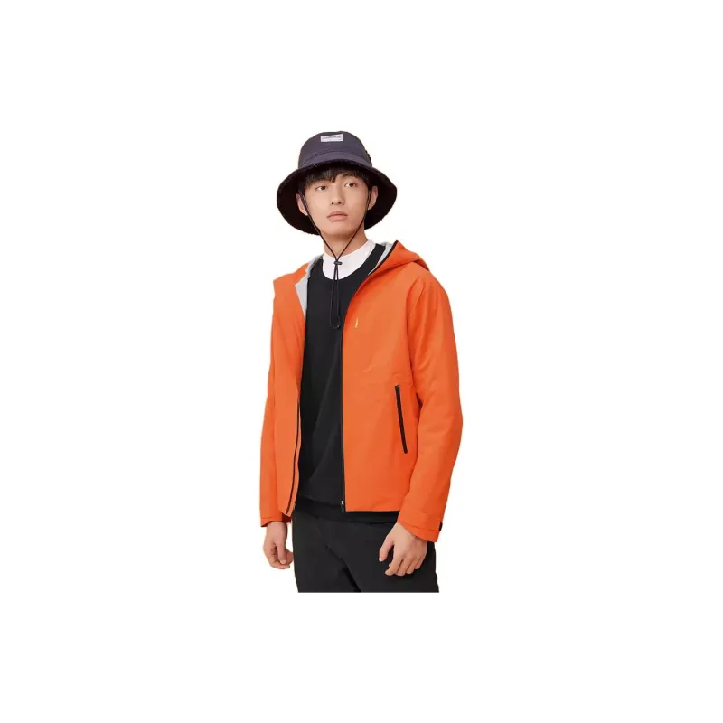 Skechers Stroll Jacket Men's Bright Orange-1