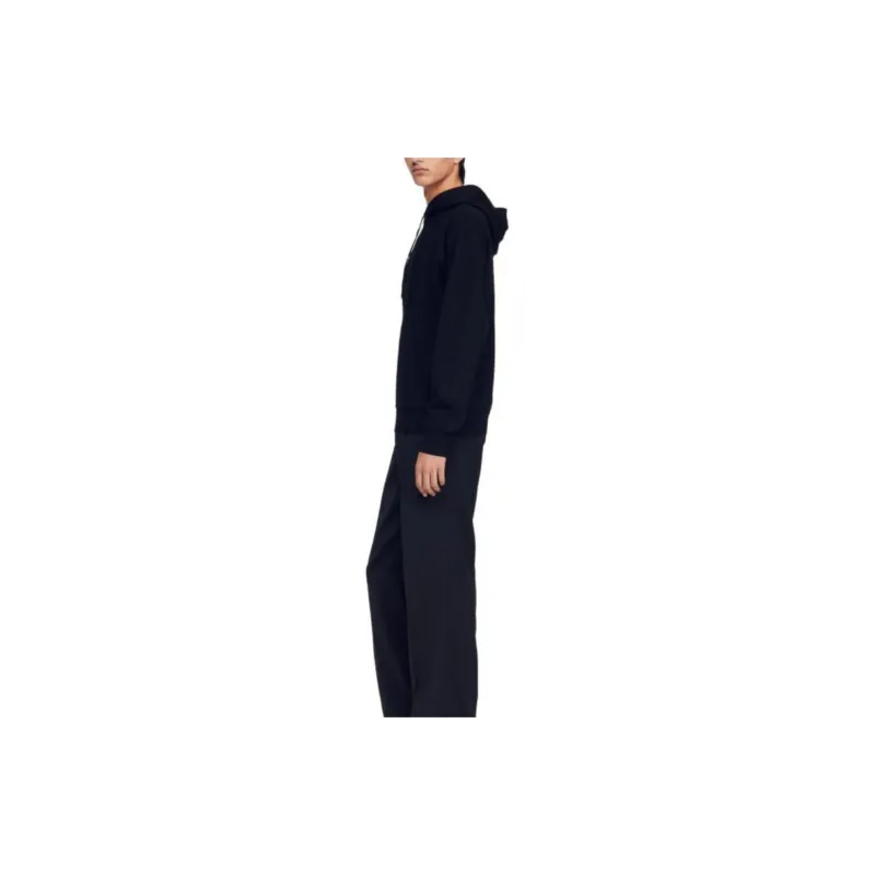 Sandro Hooded Fine knit Jumper-4