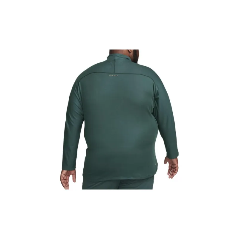 Nike Dri-FIT Long-Sleeve Running Top T-Shirt Men's Green-2