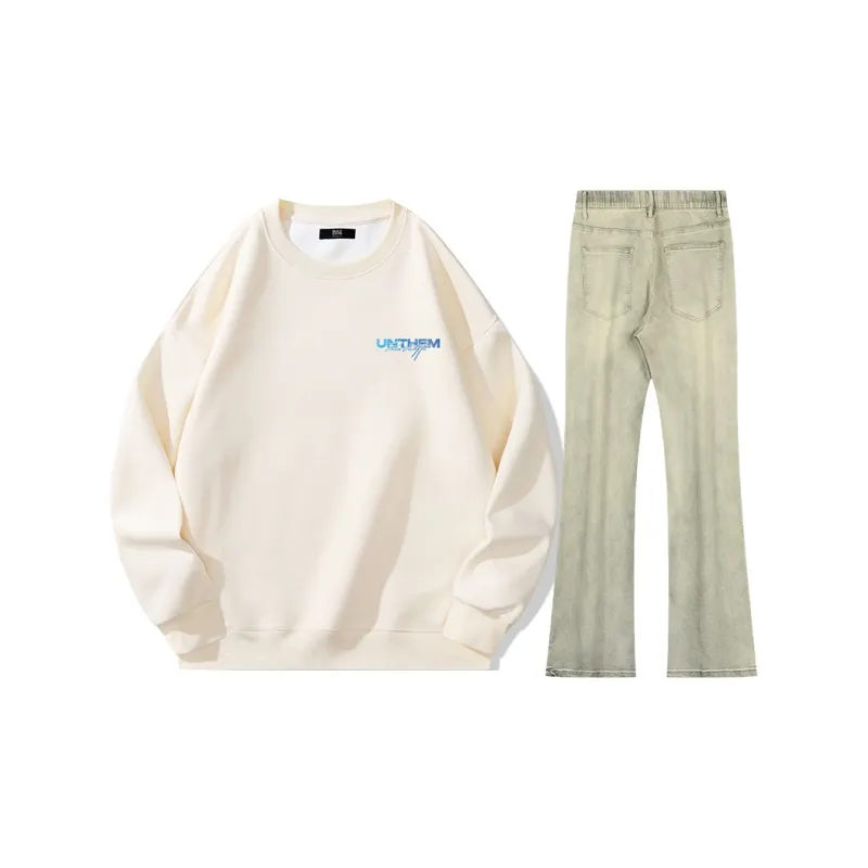 UNthemed Sweatshirt Sets Unisex-11