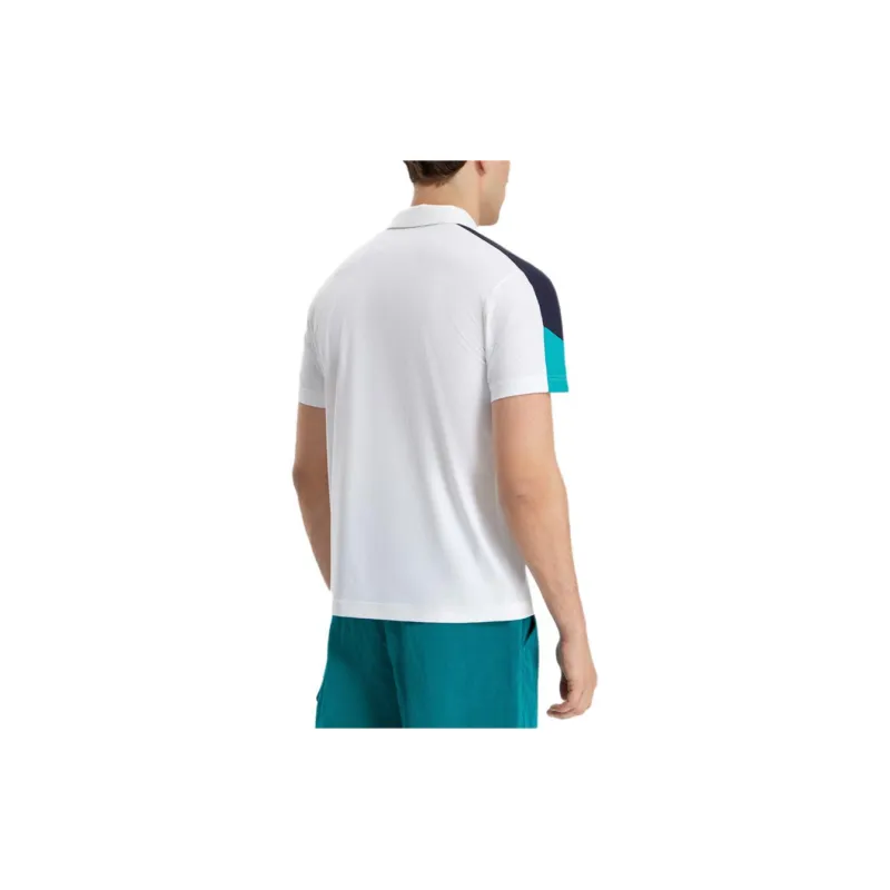FILA Polo Shirt Men's Jade White-2