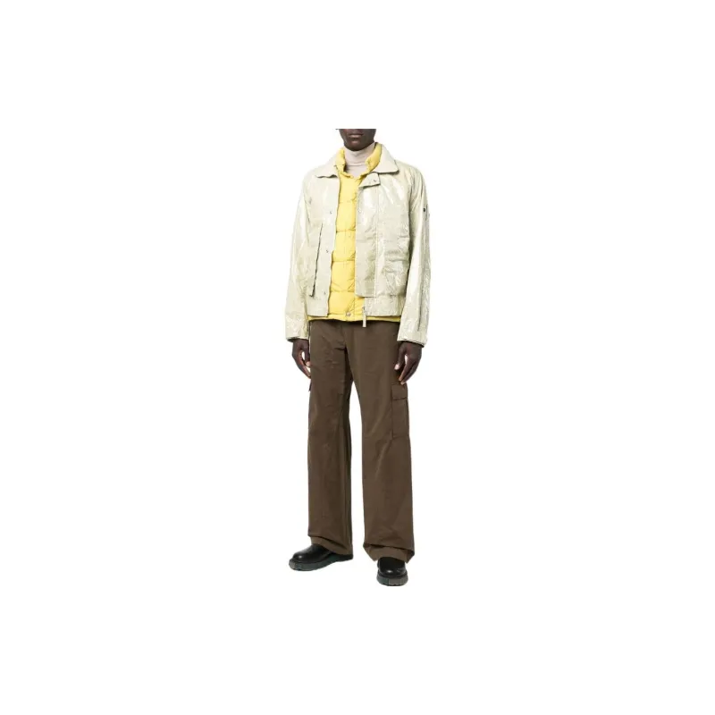 STONE ISLAND Laminated Padded Jacket-3
