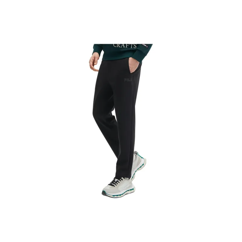 FILA x V&A LIANMINGKUAN Casual Pants Men's Jet Black-4