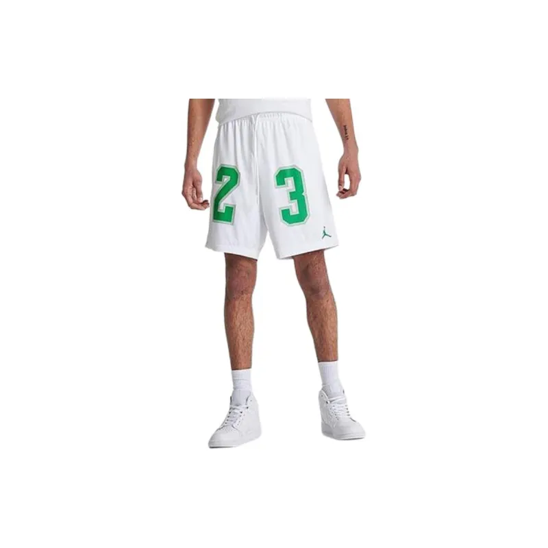 Jordan Casual Shorts Men White-4