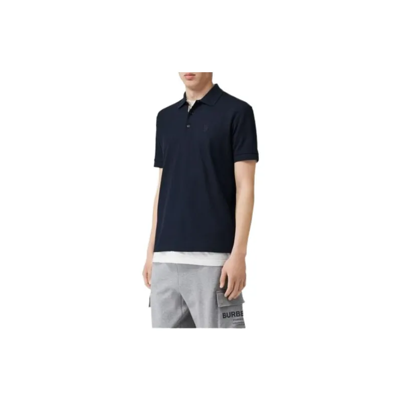 Burberry Monogram Motif Cotton Pique Polo-2