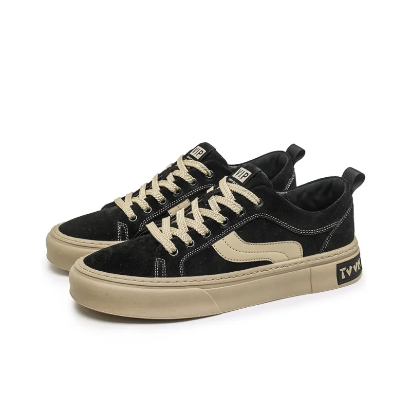 X-ZONE Anti-Slip Wear-Resistant Low-Top Skateboard Shoes Men's-3