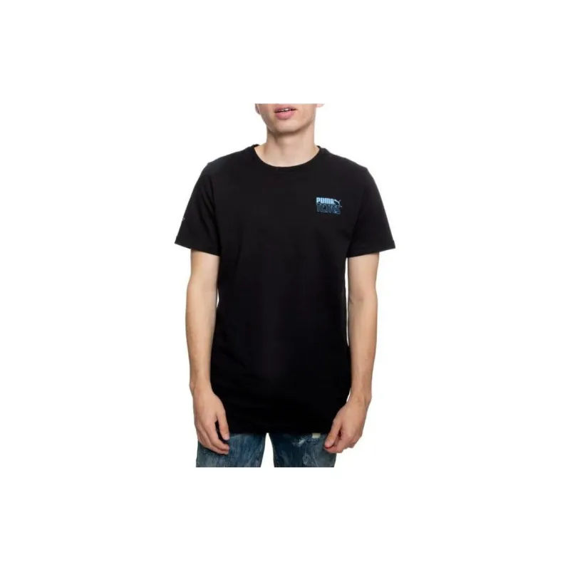 PUMA T Shirts Men Black-3
