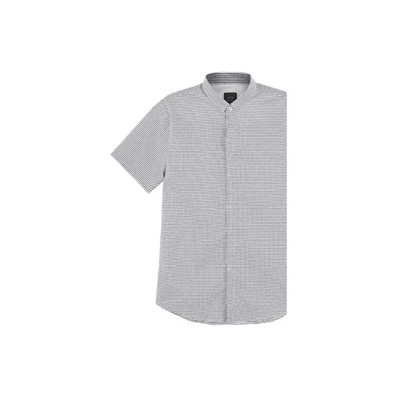 ARMANI EXCHANGE SS23 Shirt Men's Gray-3