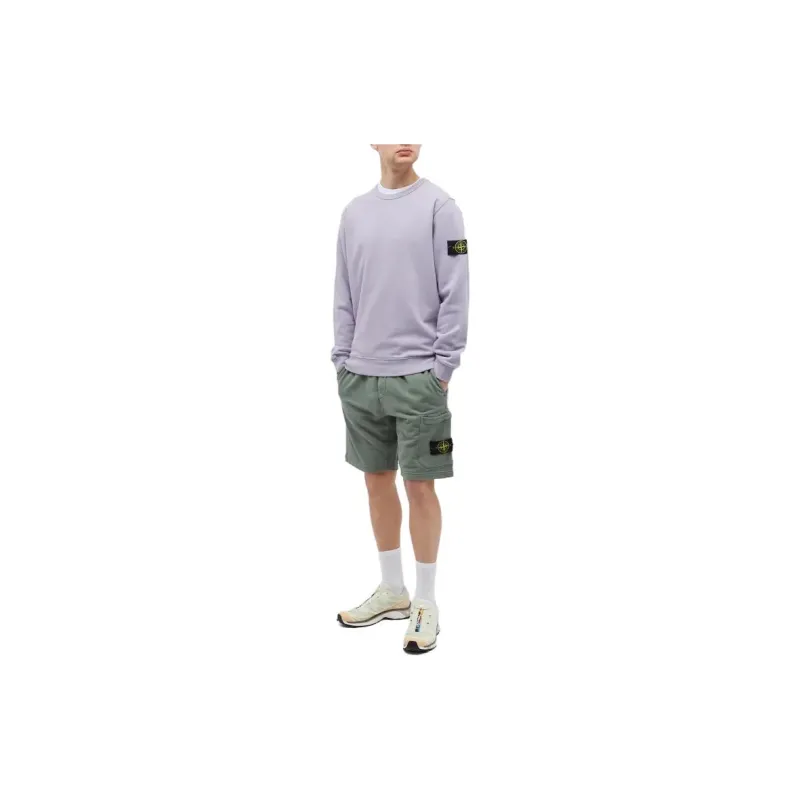 STONE ISLAND Sweatshirt Men's Lilac-1