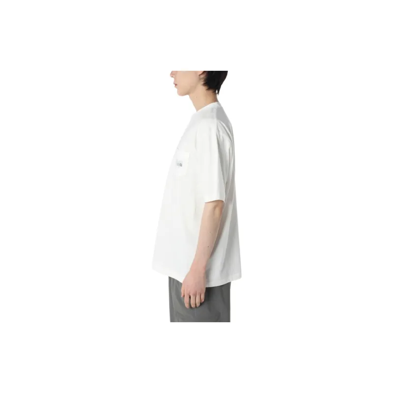 THE NORTH FACE T Shirt Men's Gray White-4