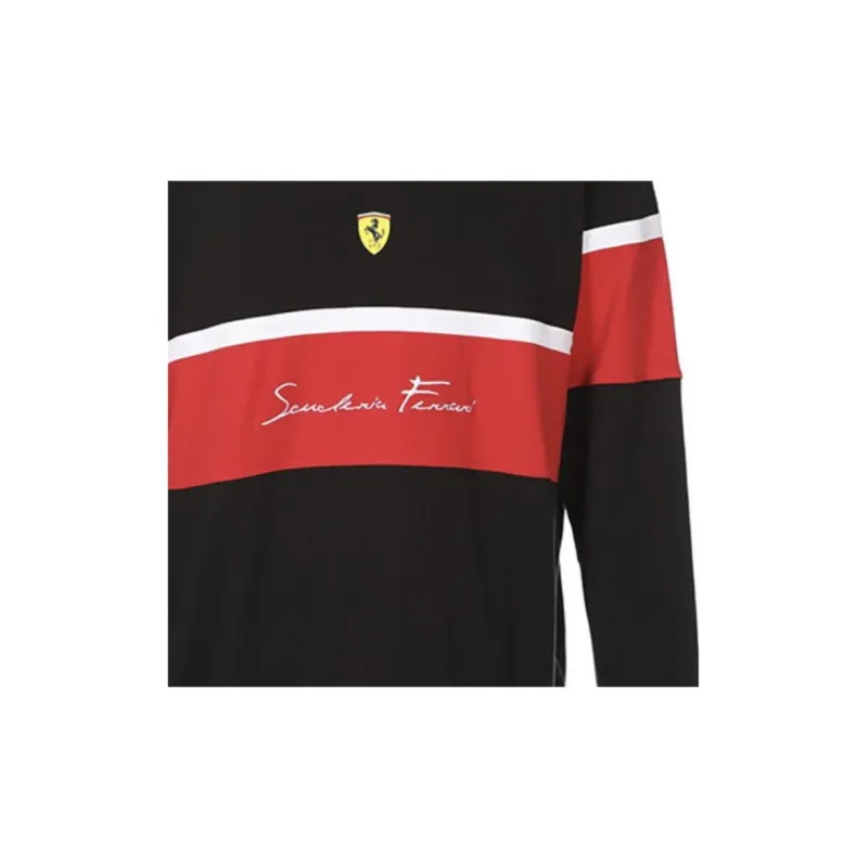 PUMA x Ferrari Sweatshirt Men's Black & Red-7