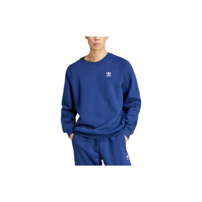 Adidas TREFOIL ESSENTIALS Sweatshirt Unisex Dark Blue/White-2