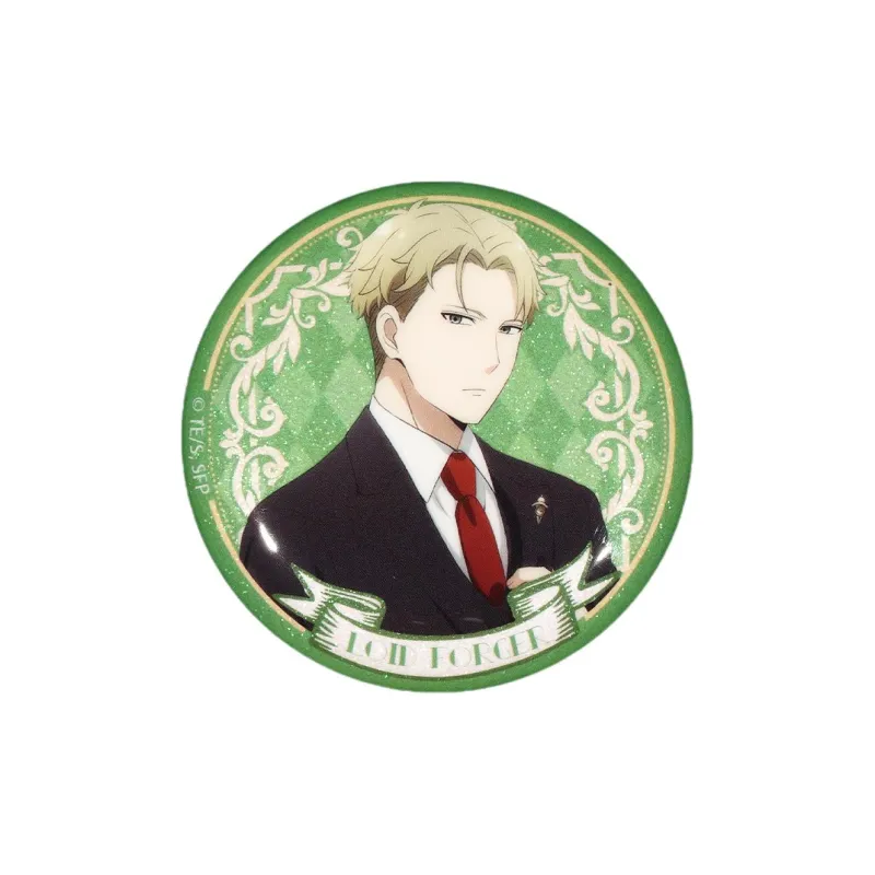 BOOM COMIC SPY X FAMILY Iridescent Pearlescent Formalwear, Badge, Anya Lloyd Yorokobuoka Badges-0