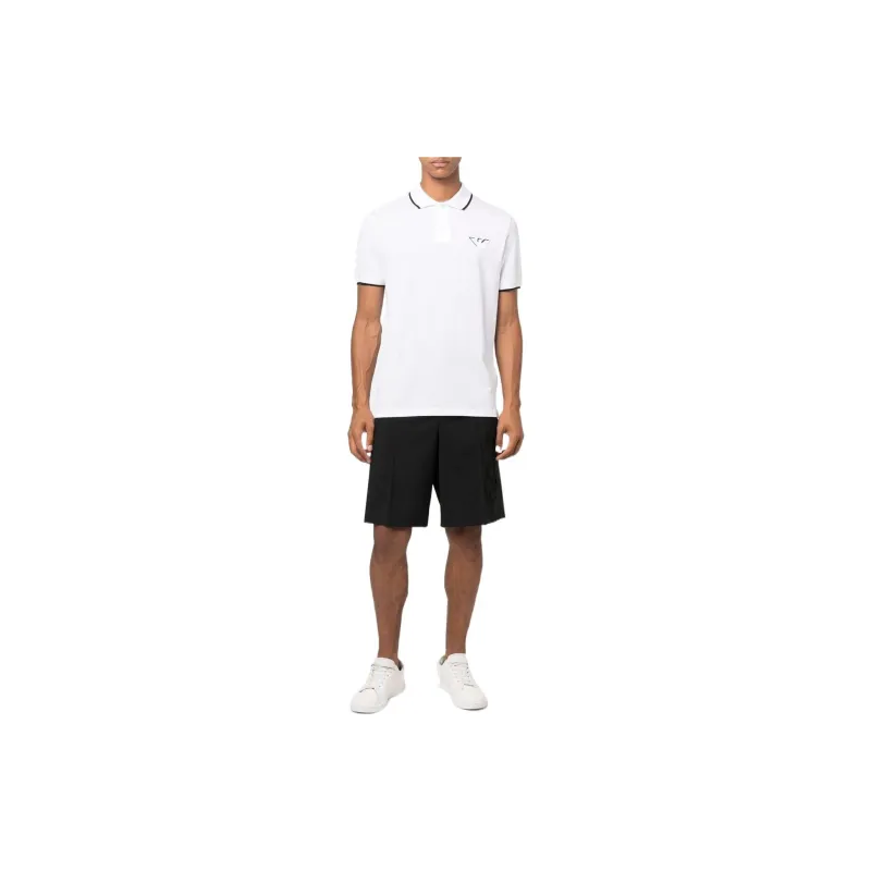 EMPORIO ARMANI Polo Shirts Men White-1