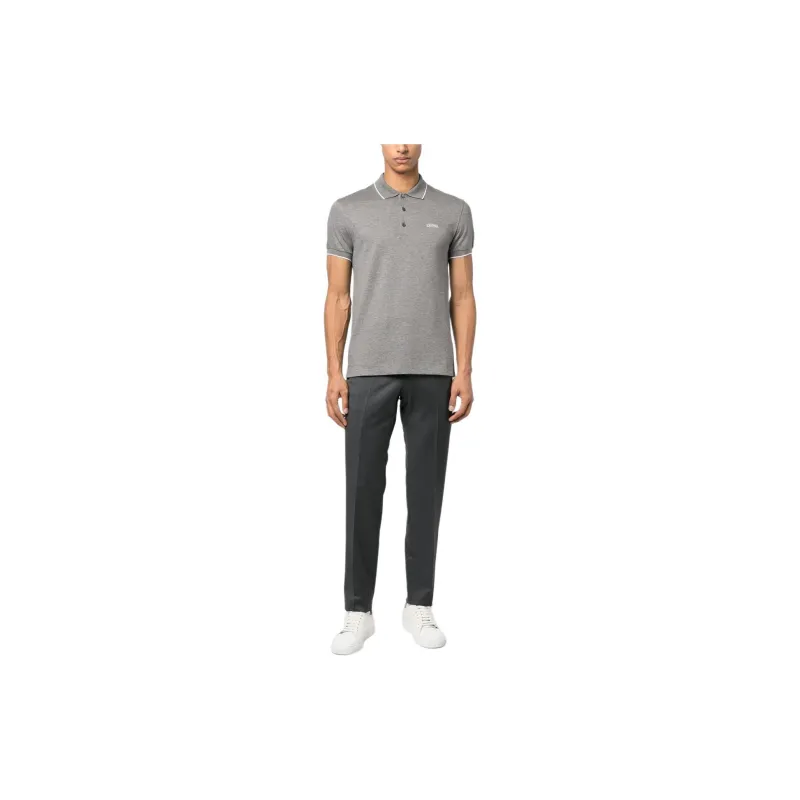 Zzegna Embroidered logo Polo Collar-1